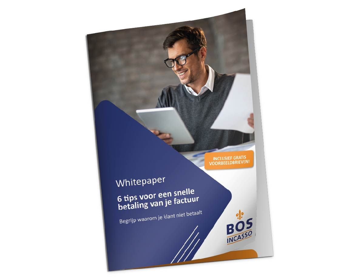 Dowload de gratis whitepaper: 6 tips voor een snelle betaling van je factuur